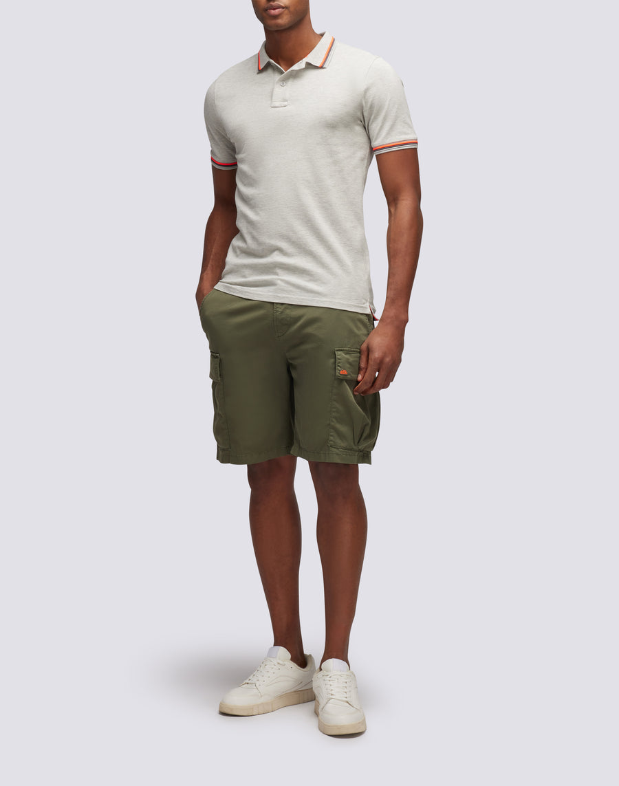 Sundek POLO BRICE IN COTONE PIQUET CON DETTAGLI TRICOLOR m779plj6500-02912 Economico