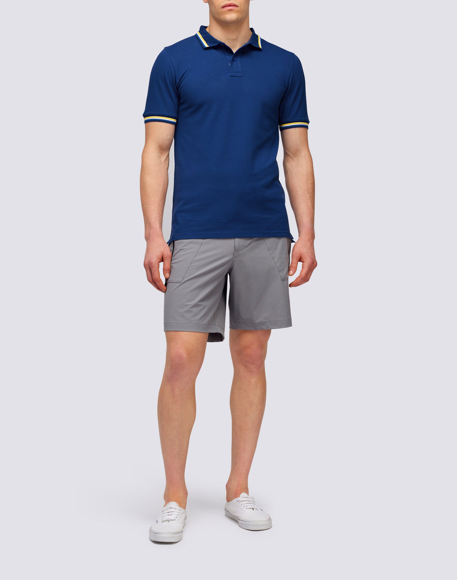 Sundek POLO BRICE IN COTONE PIQUET CON DETTAGLI TRICOLOR m779plj6500-a1701 Outlet