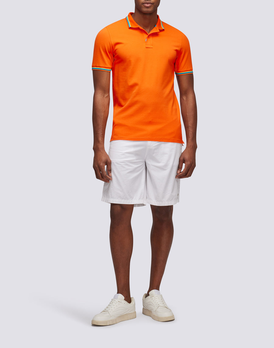 Sundek POLO BRICE IN COTONE PIQUET CON DETTAGLI TRICOLOR m779plj6500-55002 Hotsell