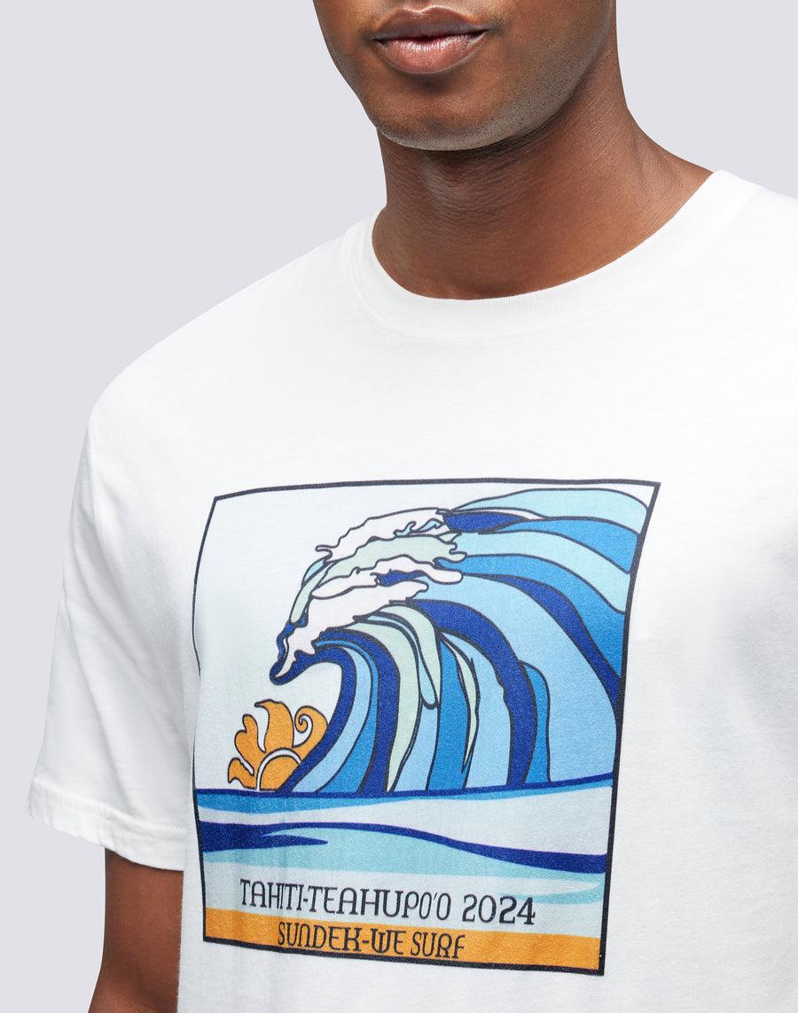 Sundek T-SHIRT TAHITI m282tej7800-00600 Soddisfazione Garantita