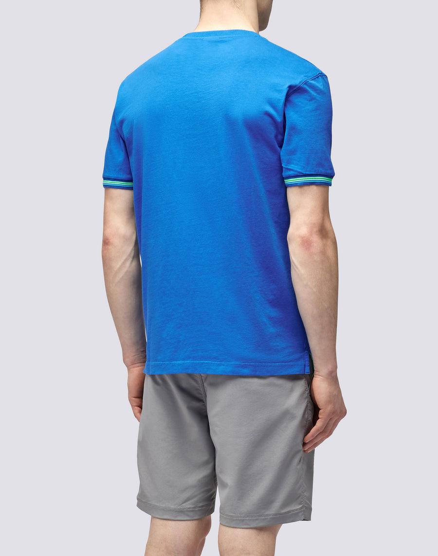 Sundek T-SHIRT FINN GIROCOLLO CON TASCHINO Sconto