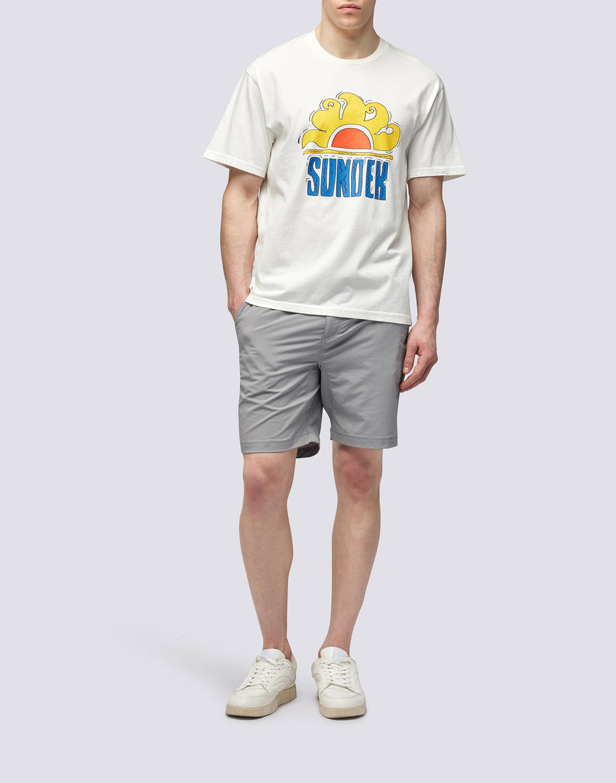 Sundek T-SHIRT SUNDEK LOGO m614tejr900-03901 Soddisfazione Garantita