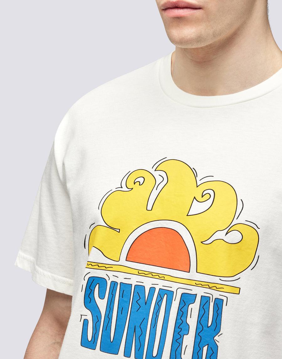 Sundek T-SHIRT SUNDEK LOGO m614tejr900-03901 Soddisfazione Garantita