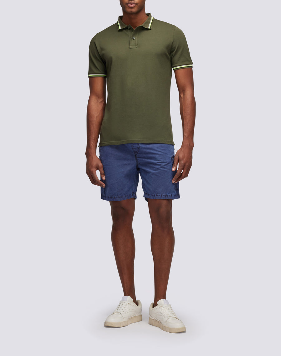 Sundek polo brice in cotone piquet con dettagli tricolor M779PLJ6500-30208 Negozi Online