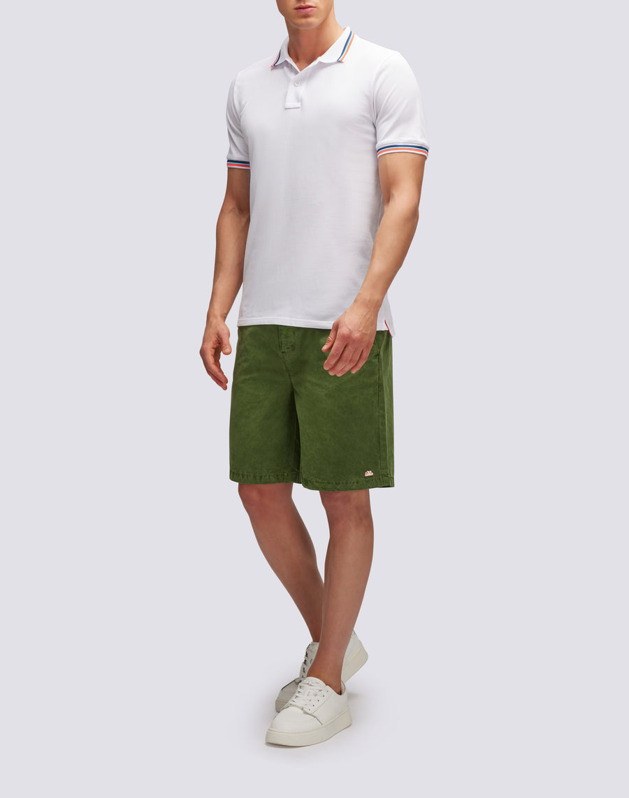 Sundek polo brice in cotone piquet con dettagli tricolor M779PLJ6500-00634 Shopping Online