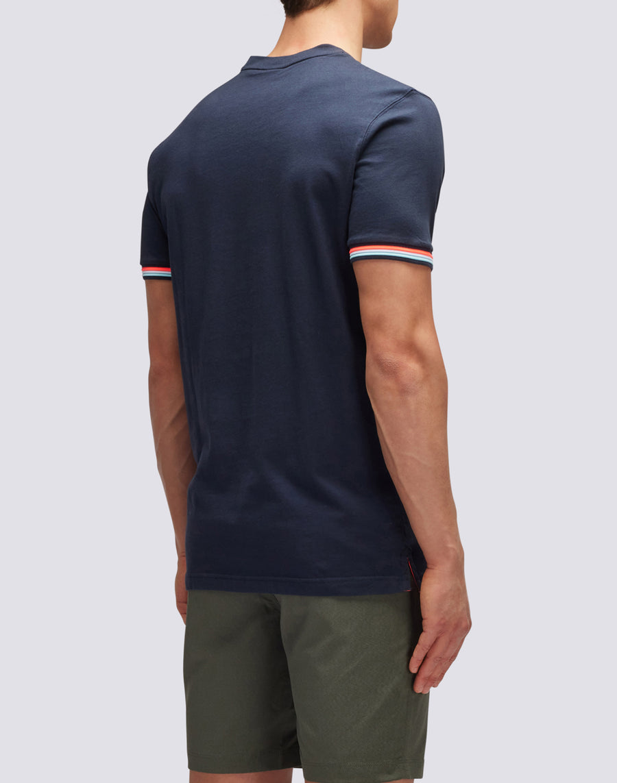 Sundek t-shirt finn girocollo con taschino M775TEJ7800-00724 In Vendita