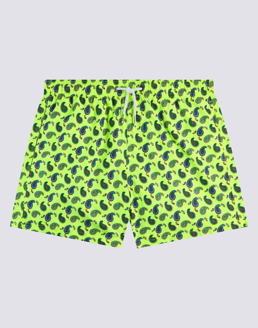 Sundek costume da bagno corto a vita elasticata microstampa crazy paisley m633bdrt46c-5326c Saldi Di Fabbrica
