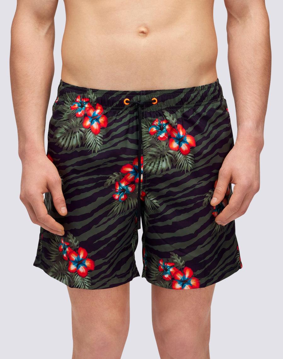 Sundek COSTUME STAMPA JUNGLE HIBI m505bdrt32h-a272h Sottocosto