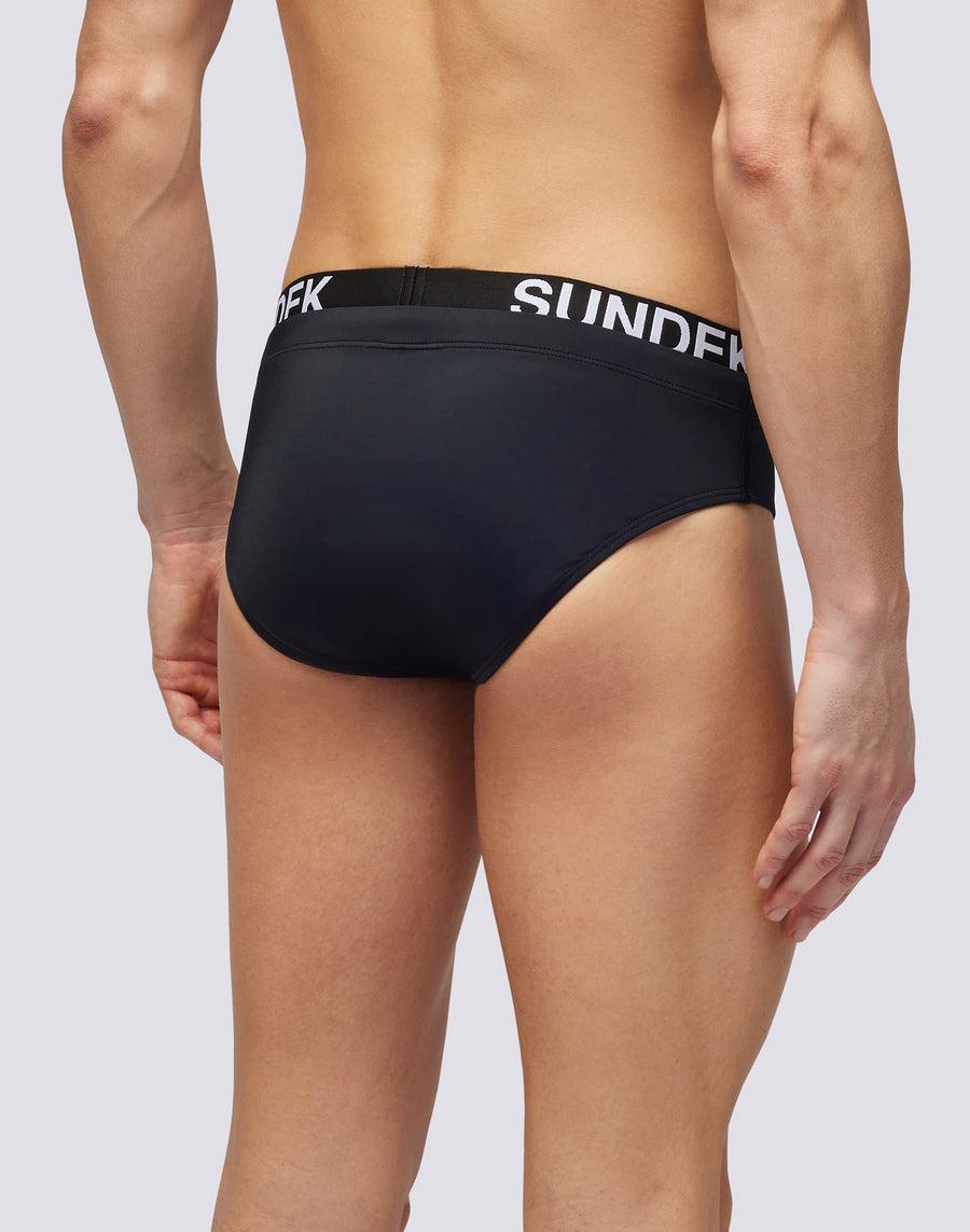 Sundek SLIP CON ELASTICO LOGO m309ssl3000-00401 Nuova