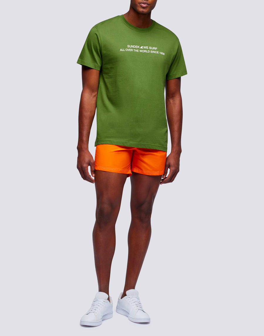 Sundek t-shirt uomo in cotone capsule flag m669tesj500-12700 Italy