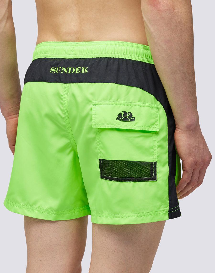 Sundek COSTUME DA BAGNO CORTO VITA ELASTICATA LIGHT POLY m731bdp0300-24801 Shopping Online