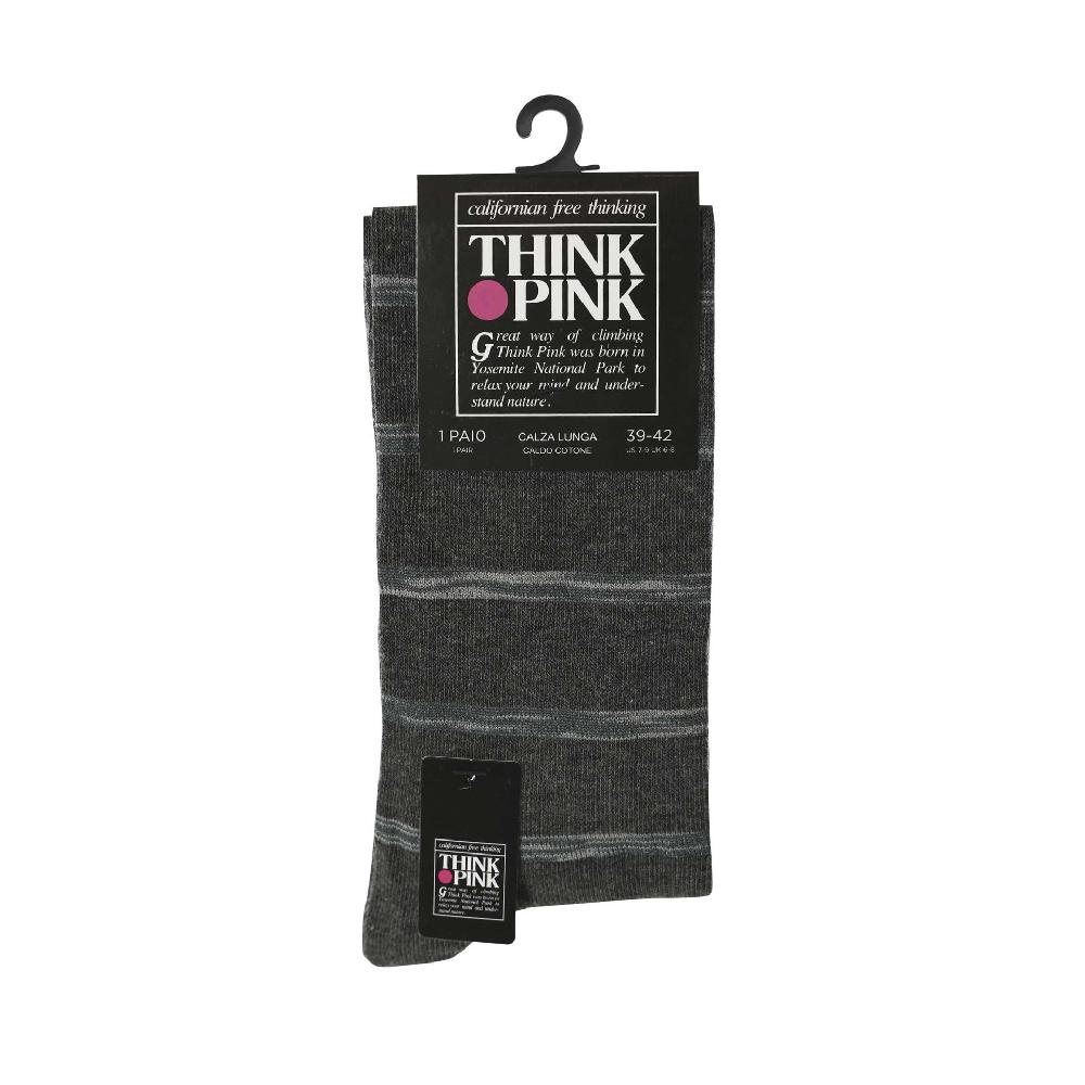 Think Pink CALZA LUNGA UOMO CALDO COTONE PAIO PER PAIO Sottocosto