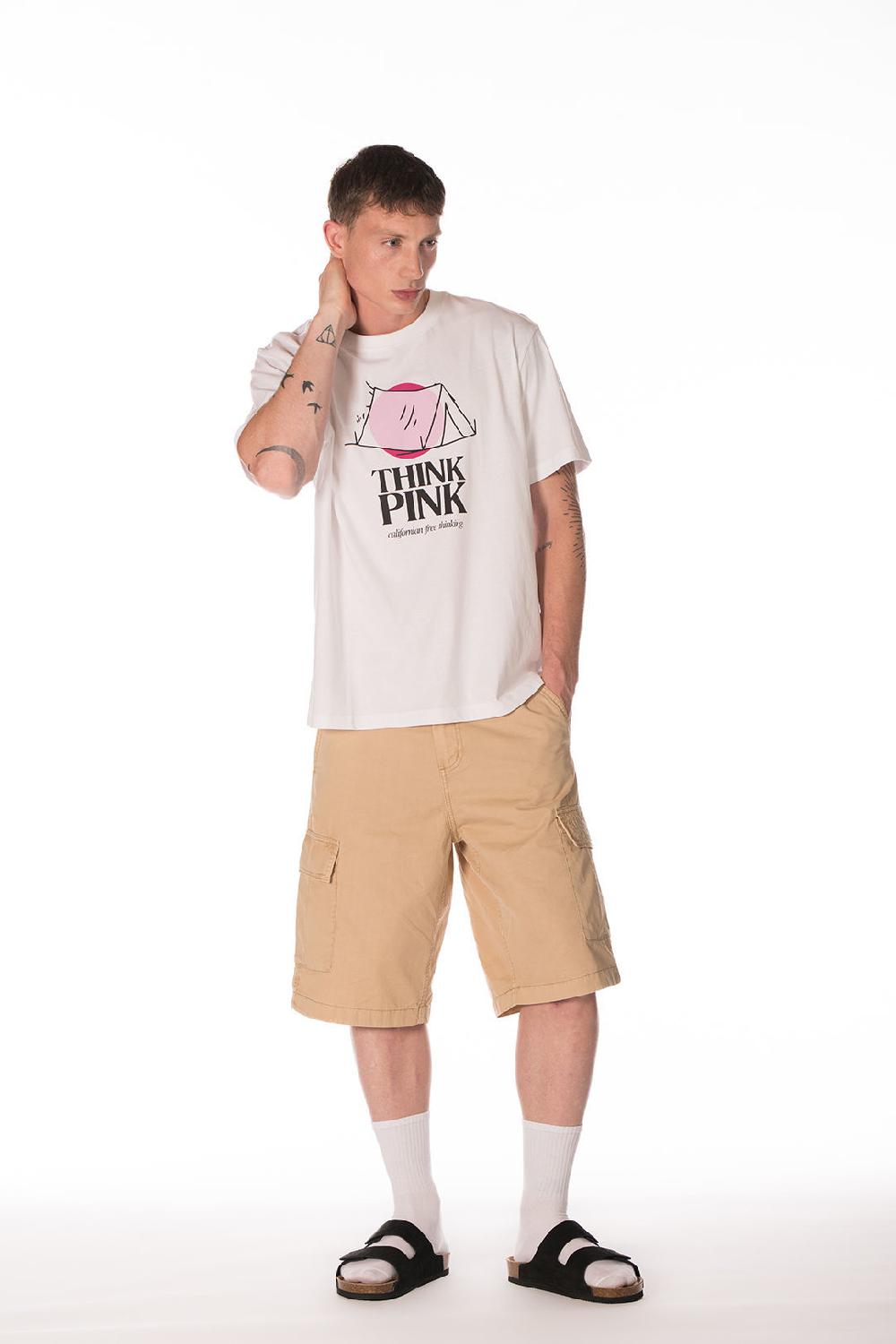Think Pink T-shirt unisex manica corta tpm201s24 Novità