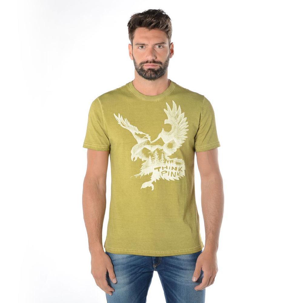 Think Pink T-shirt Uomo Manica Corta ss1906 2025