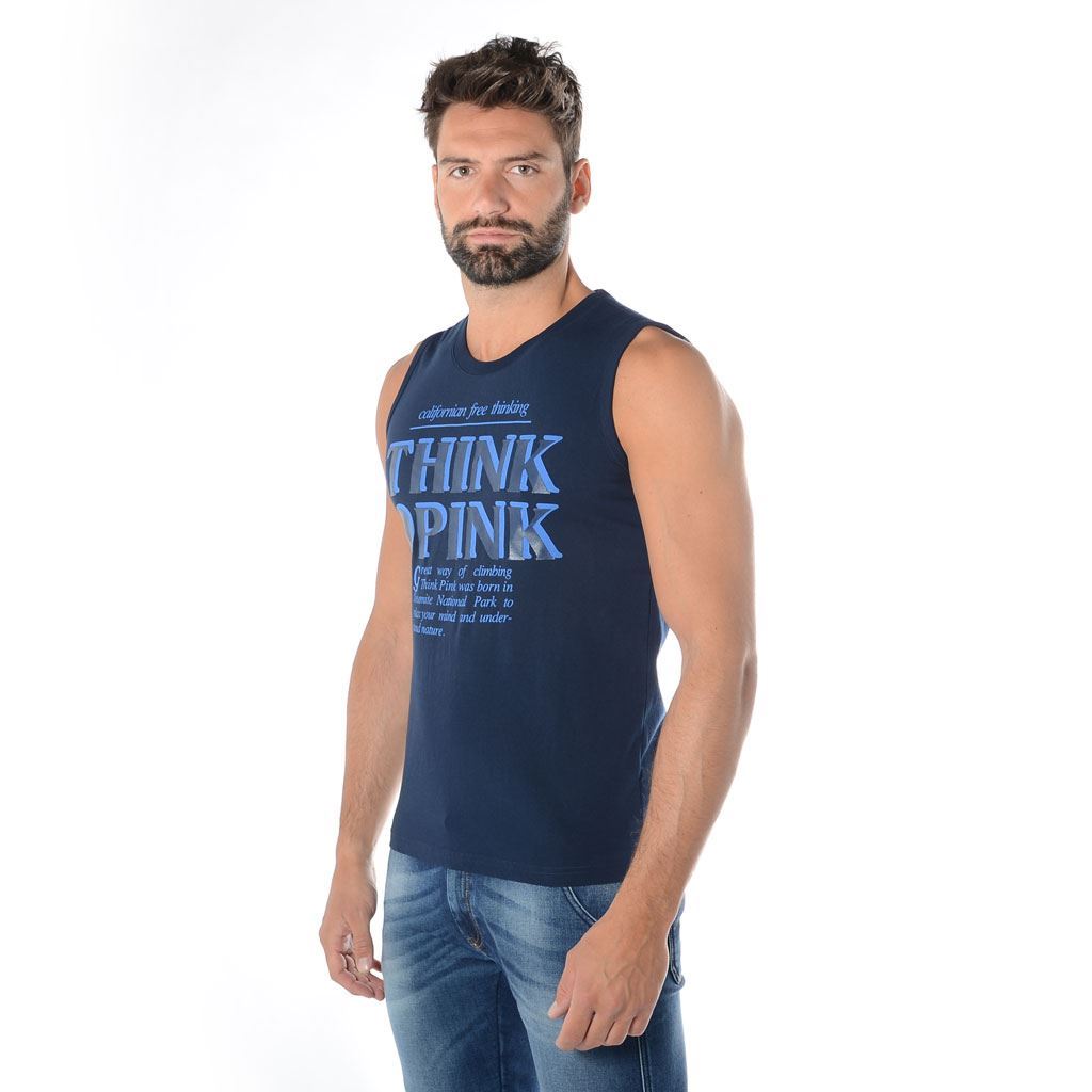 Think Pink Canotta Uomo ss1914 Offerte giornaliere