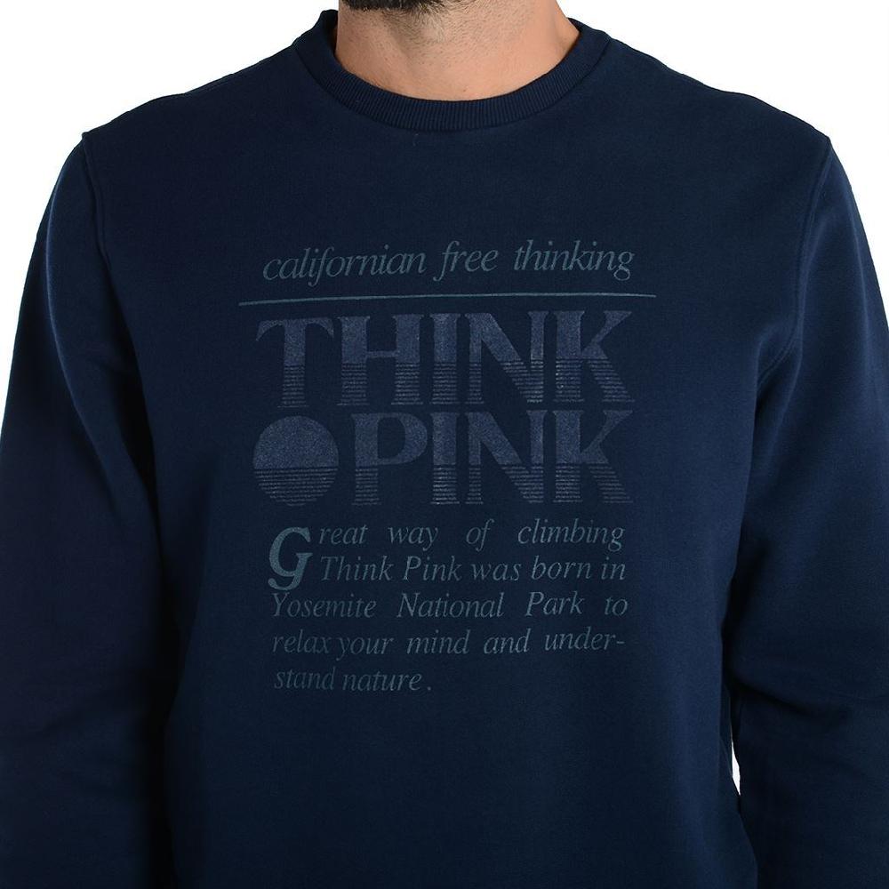 Think Pink Felpa Uomo Girocollo fw1800 Acquista Ora