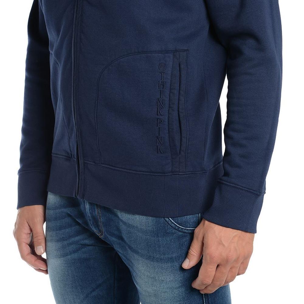 Think Pink Felpa Uomo Zip fw1804 Fino Al -60%