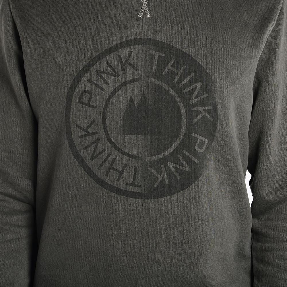 Think Pink Felpa Uomo con Cappuccio fw1805 Shopping Online
