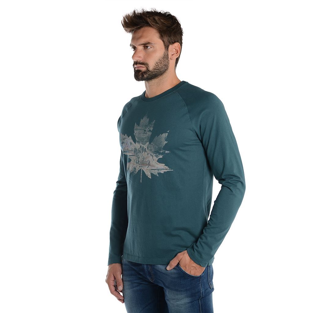 Think Pink T-shirt Uomo Manica Lunga fw1804 Presa