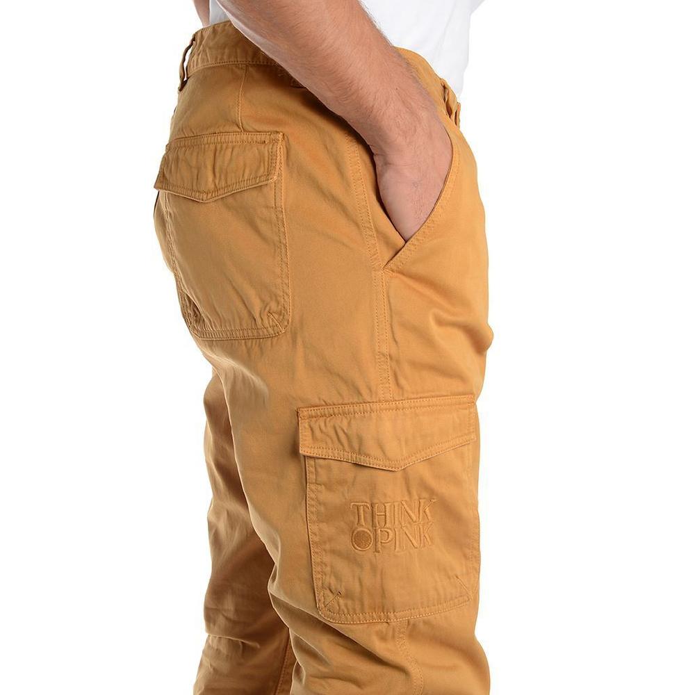 Think Pink Pantaloni Lunghi Uomo con Tasconi fw1801 Sconto