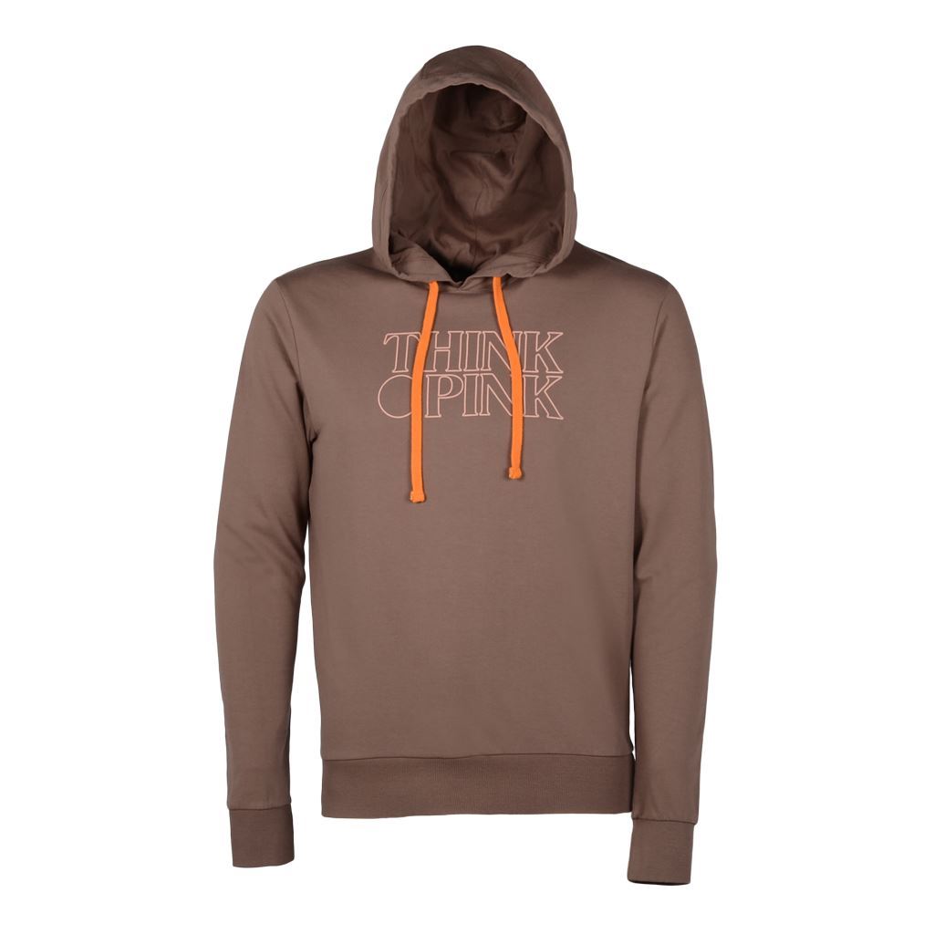 Think Pink Felpa Uomo con Cappuccio ss1801 Vendita Calda