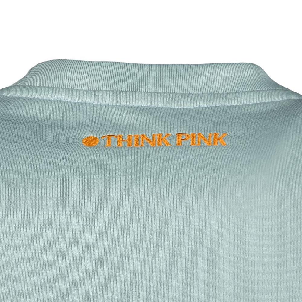Think Pink Felpa Uomo Girocollo ss1802 Vendita Economica