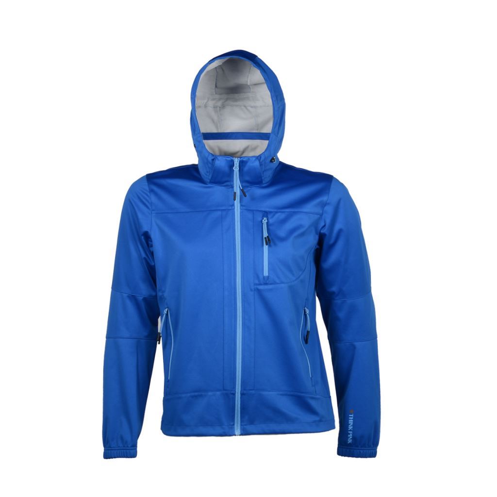 Think Pink Felpa Uomo Zip e Cappuccio ss1803 Saldi Di Fabbrica