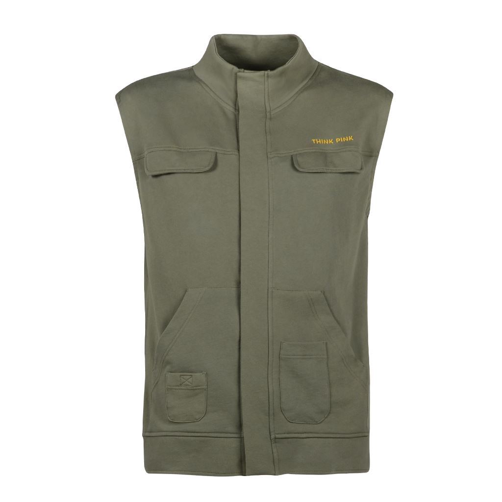 Think Pink Felpa Gilet Uomo ss1805 Vendite Flash