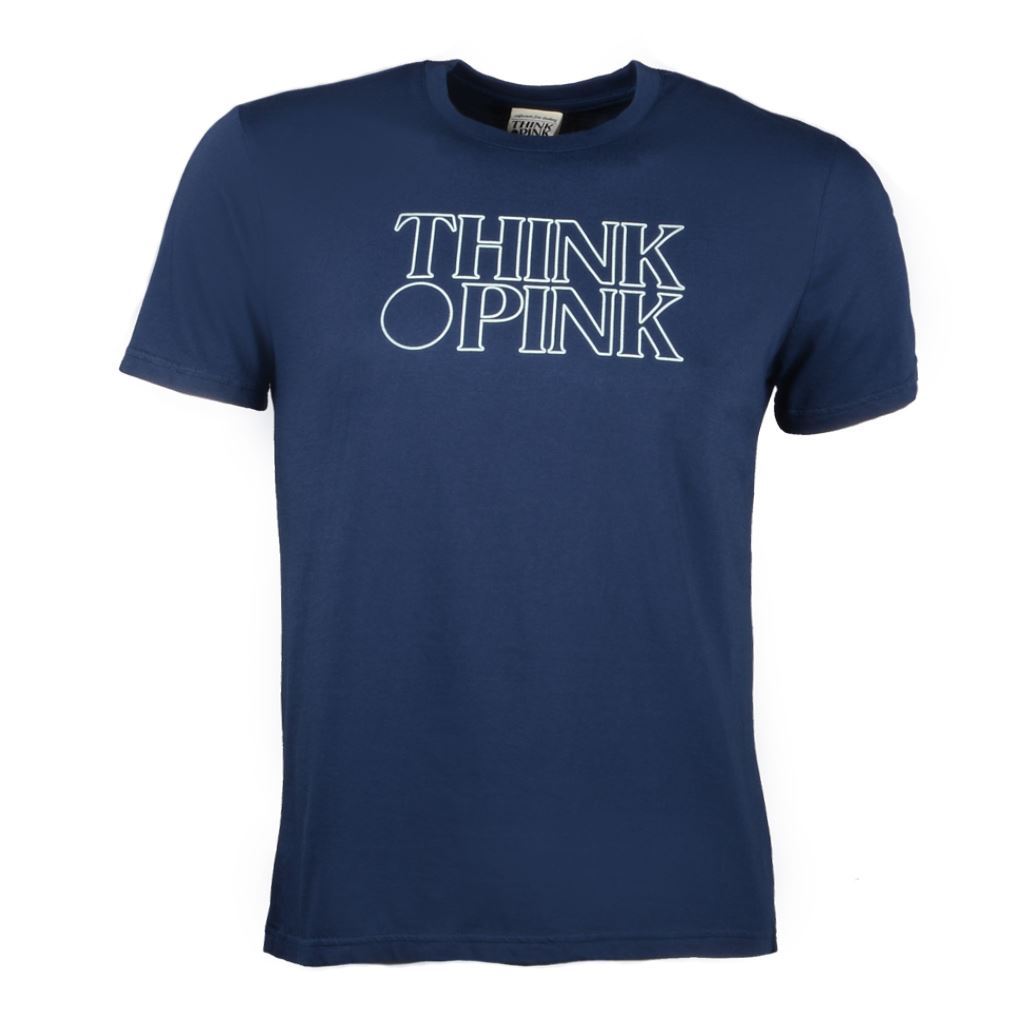 Think Pink T-shirt Uomo Manica Corta ss1803 Nuova