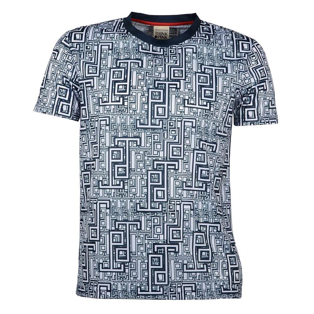 Think Pink T-shirt Uomo Manica Corta ss1812 Italia