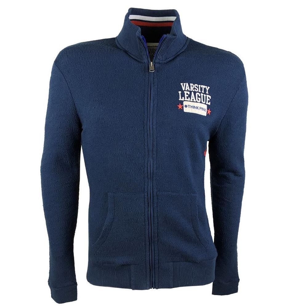Think Pink Felpa Uomo Zip ss1603 Economico