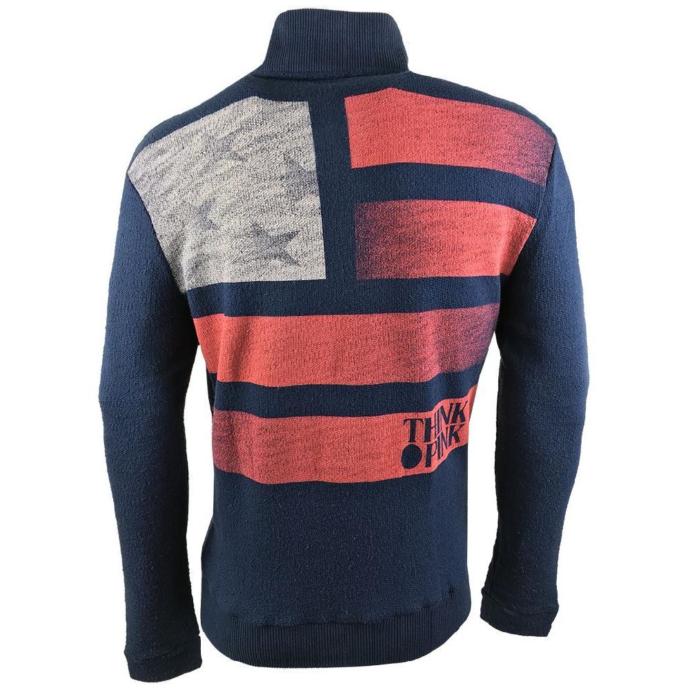 Think Pink Felpa Uomo Zip ss1603 Economico