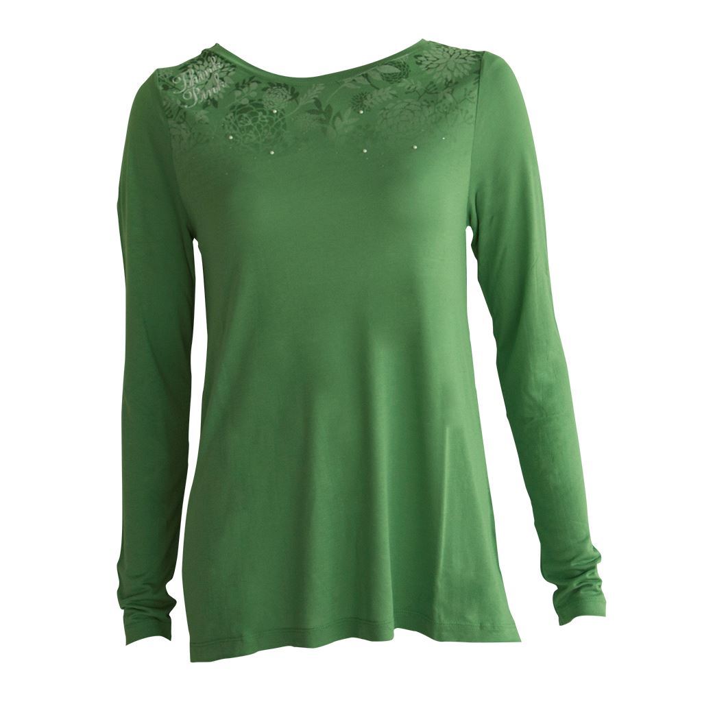 Think Pink T-shirt Donna Manica Lunga fw1604 Offerta