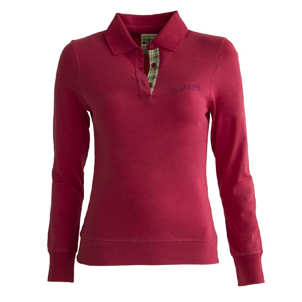 Think Pink Polo Donna Jersey fw1601 Economico
