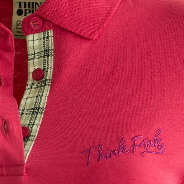 Think Pink Polo Donna Jersey fw1601 Economico