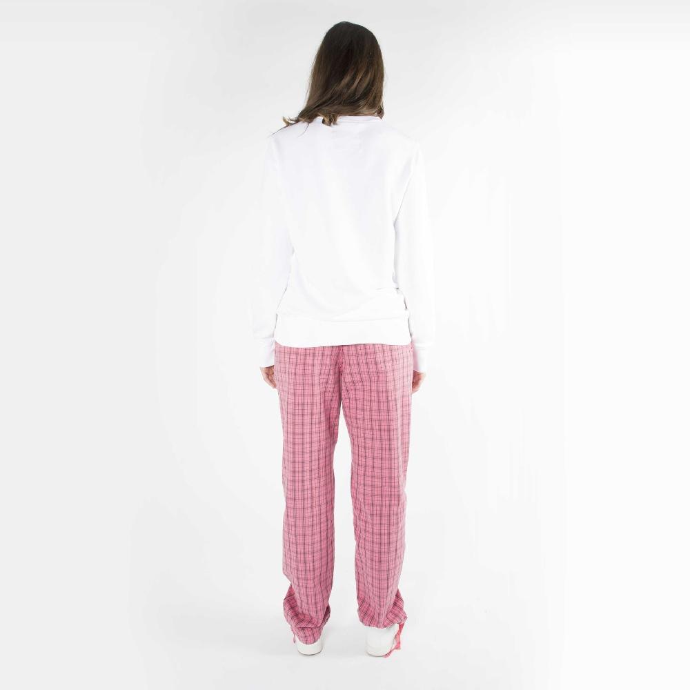 Think Pink Felpa Donna Girocollo ss2000 In Saldo