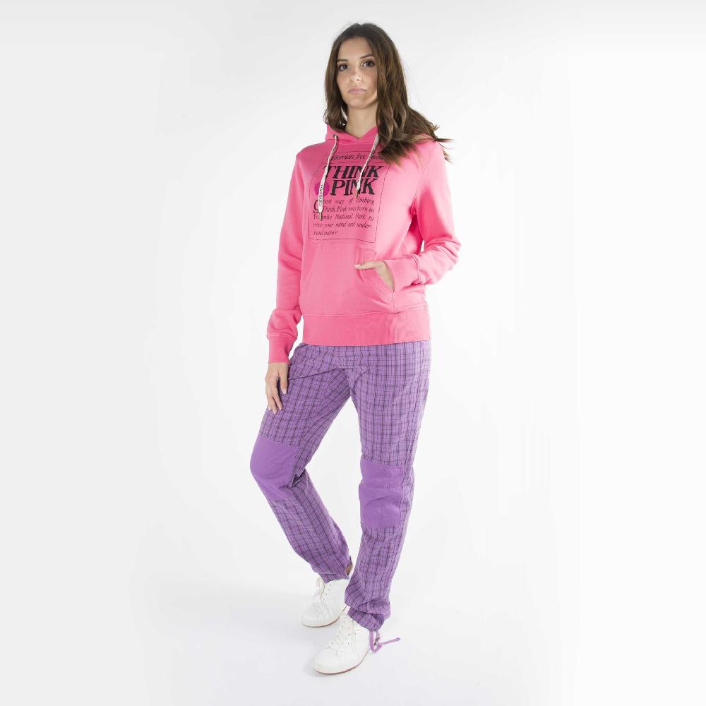 Think Pink Felpa Donna con Cappuccio ss2004 Nuova