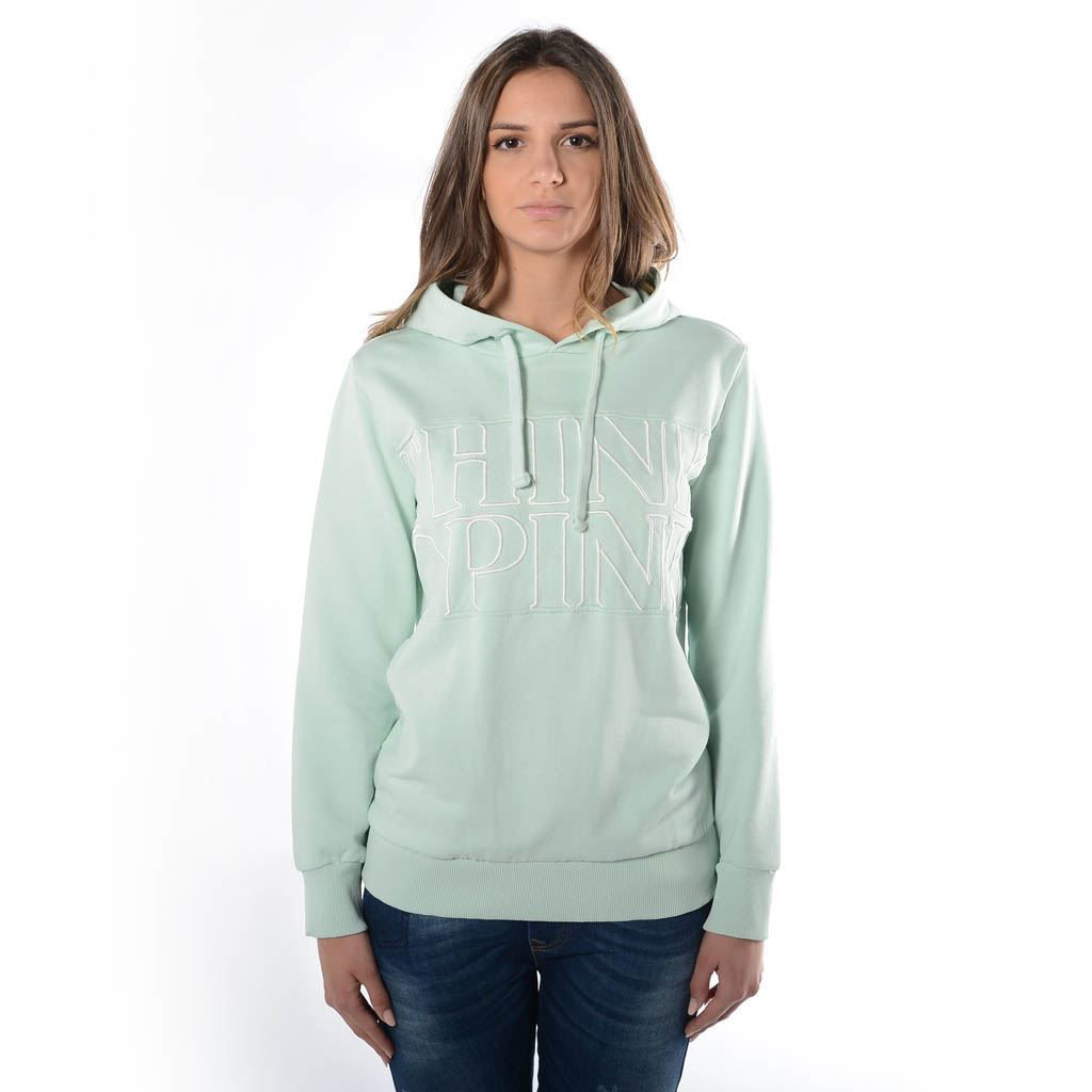 Think Pink Felpa Donna con Cappuccio ss1901 Italia
