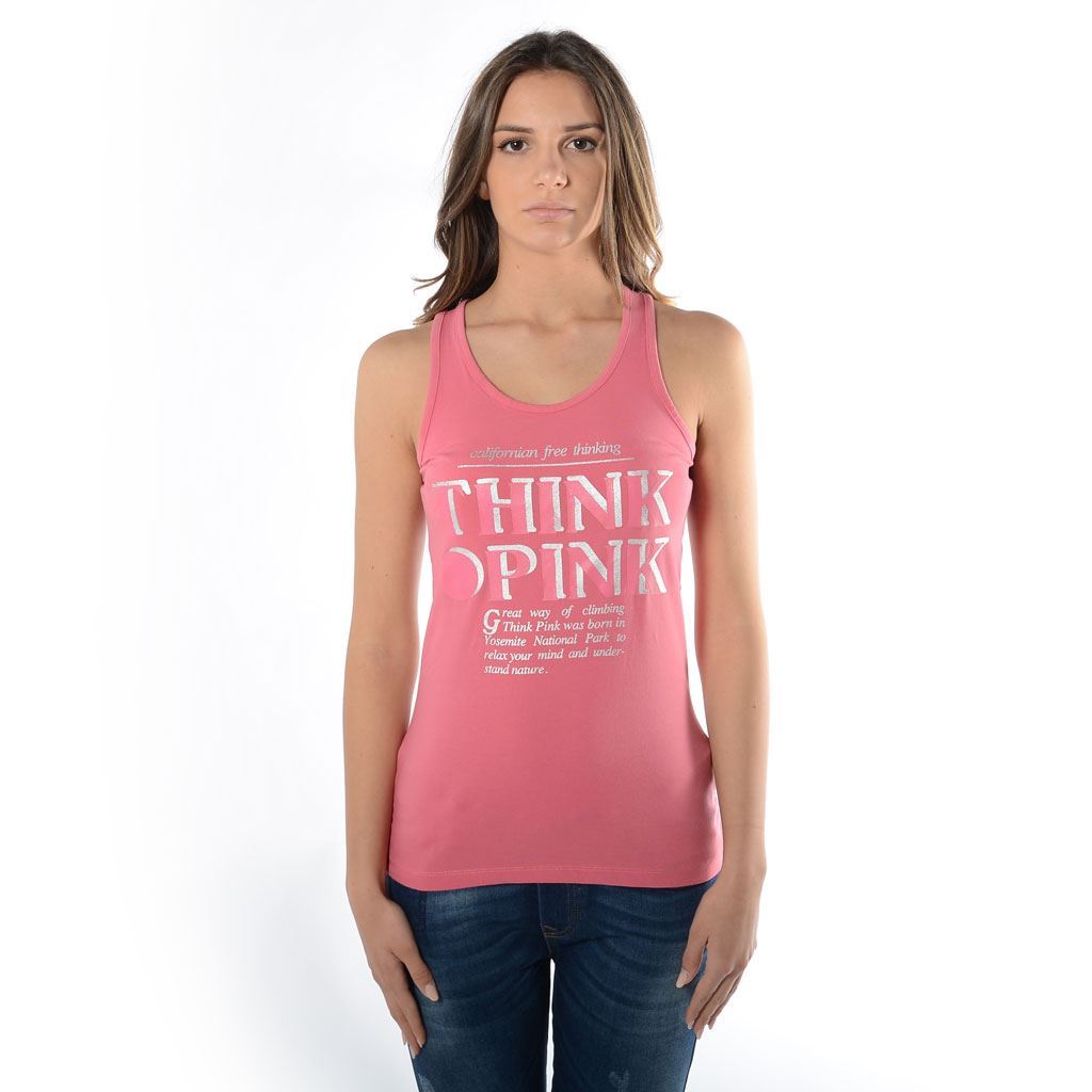 Think Pink Canotta Donna ss1914 Super sconto