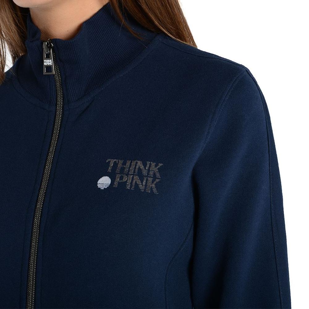 Think Pink Felpa Donna Zip fw1810 In vendita