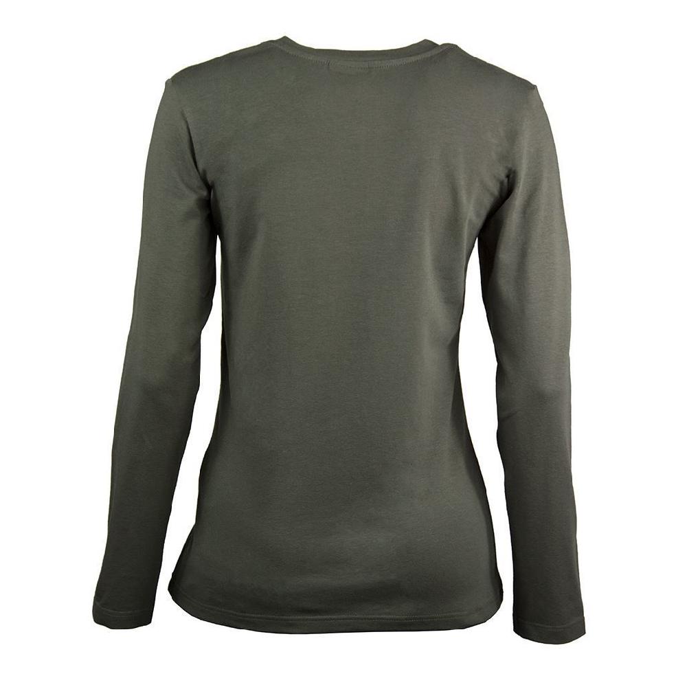 Think Pink T-shirt Donna Manica Lunga fw1700 Sconto