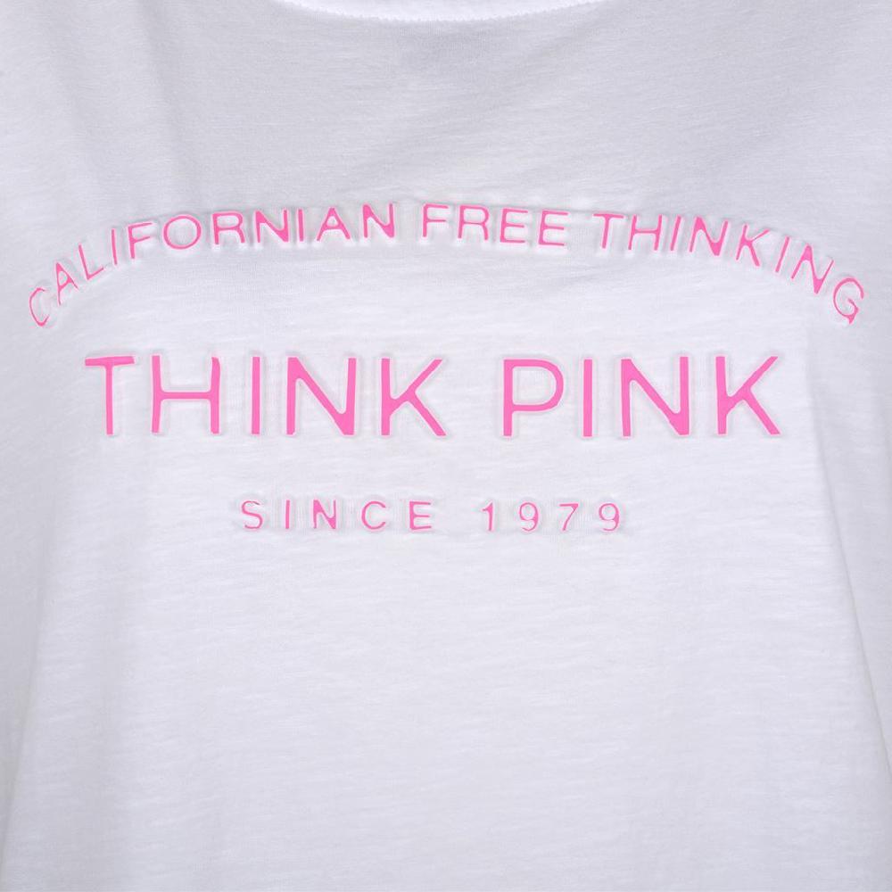 Think Pink T-shirt Donna Manica Corta ss1802 In Vendita