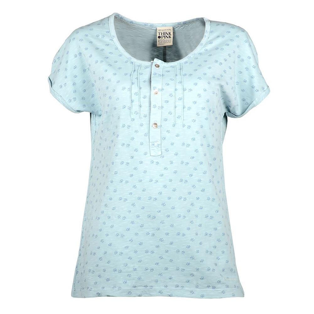 Think Pink T-shirt Donna Manica Corta ss1805 Saldi