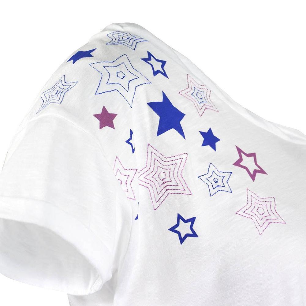 Think Pink T-shirt Donna Manica Corta ss1710 Vendita Economica