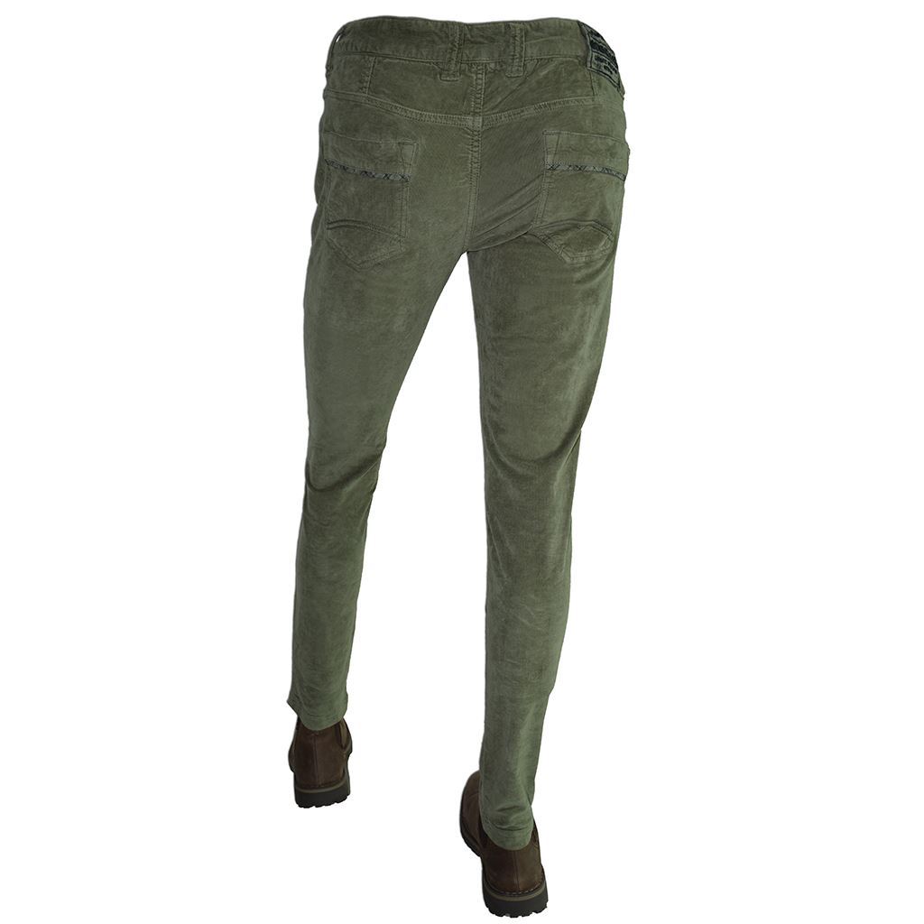 Think Pink Pantaloni Donna Velluto fw1504 Nuova