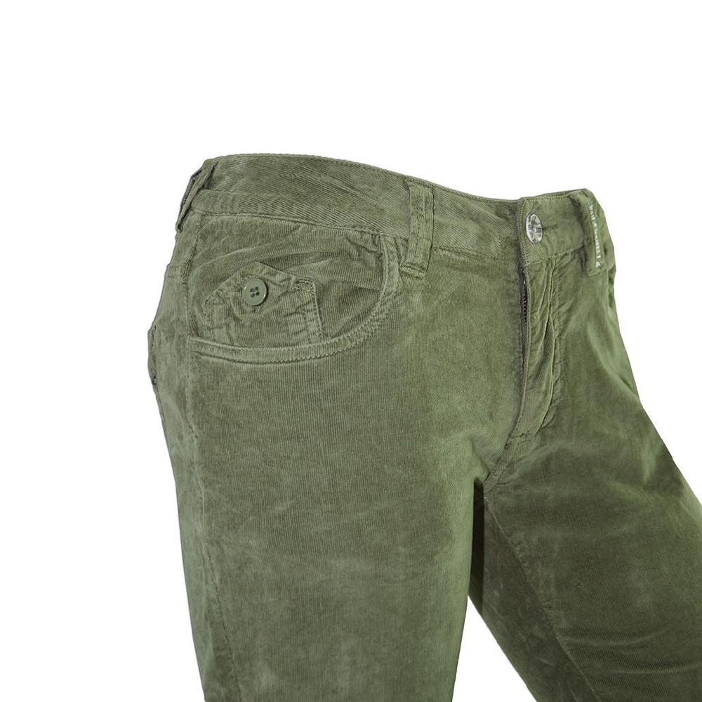 Think Pink Pantaloni Donna Velluto fw1504 Nuova