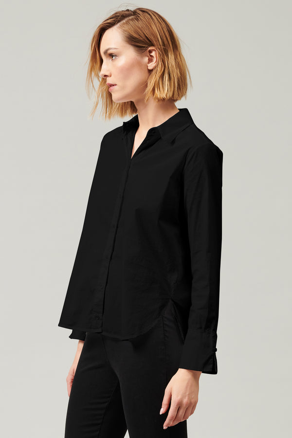 Transit Par Such Camicia lunga in popeline di cotone stretch | 1013.CFDTDY-5003.901 – Transit Convenienza