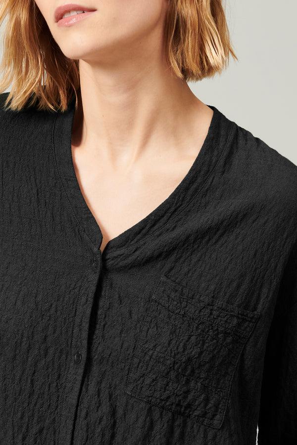 Transit Par Such Camicia stondata in goffrato di misto lana stretch | 1013.CFDTRYP250.1 – Transit Sconto