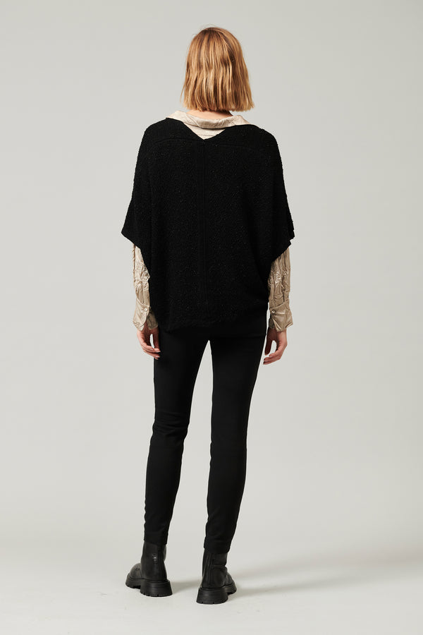 Transit Par Such Cardigan oversize con scollo a v e maniche a kimono con possibilità d – Transit Convenienza