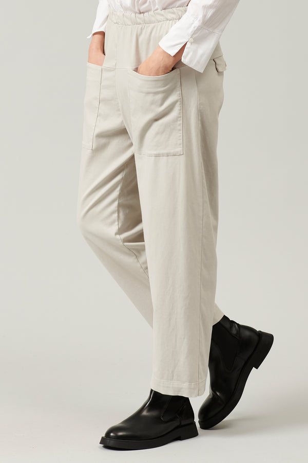 Transit Par Such Pantalone comfort fit con tasche davanti in viscosa e cotone stretch. – Transit Vendite Flash